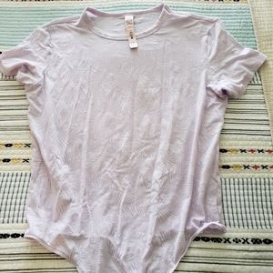 Victoria's secret sheer loungewear bodysuit